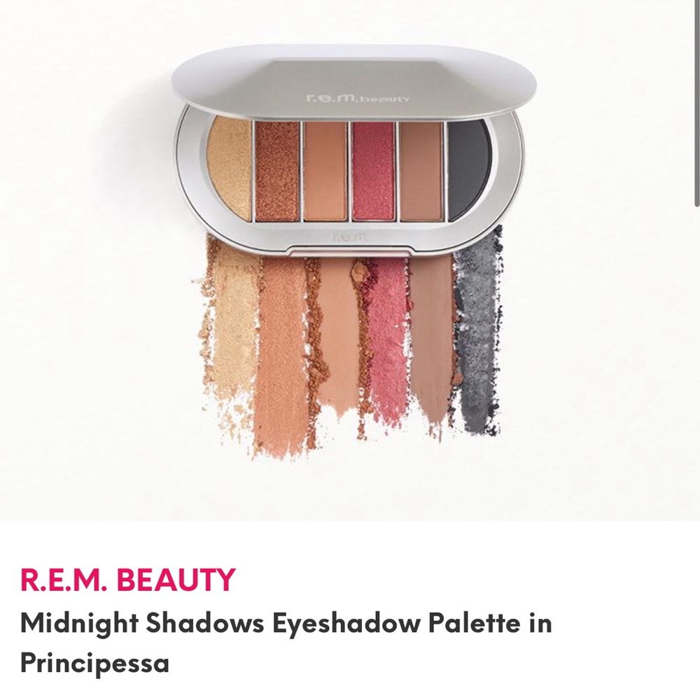 R.E.M. BEAUTY Midnight Shadows Eyeshadow Palette in Principessa